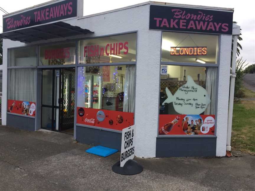 Blondies Takeaways, Waipukurau, New Zealand