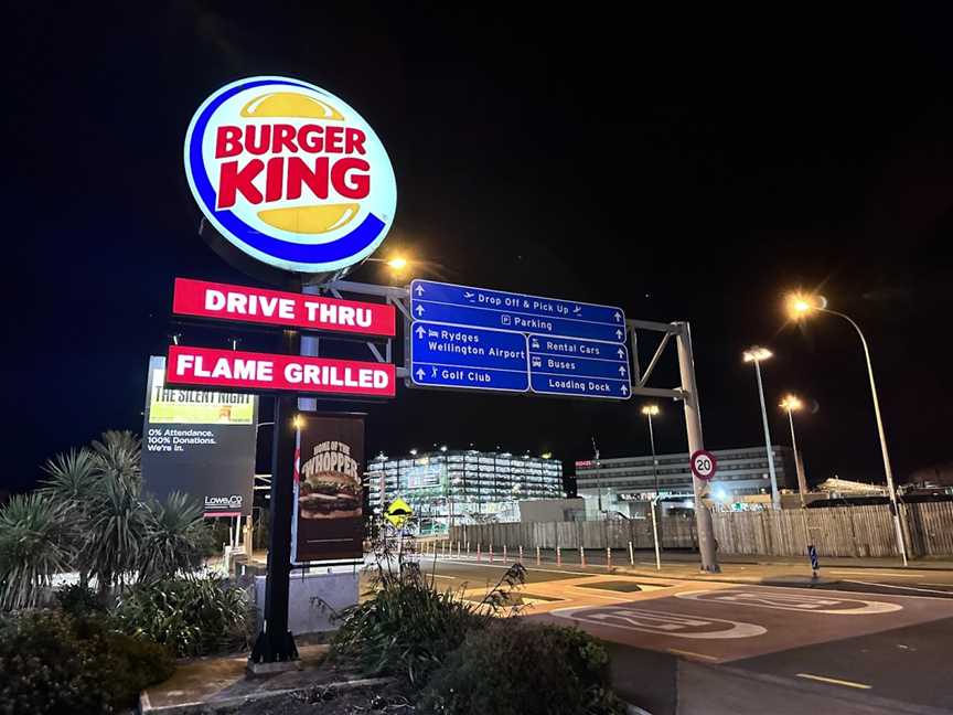 Burger King Wellington Airport, Miramar, New Zealand