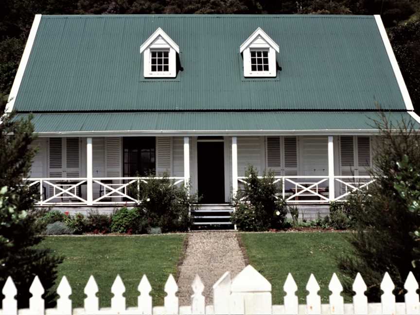 Cafe at Pompallier Mission, Russell, New Zealand