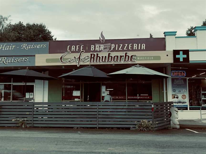 Cafe Rhubarbe, Wakefield, New Zealand