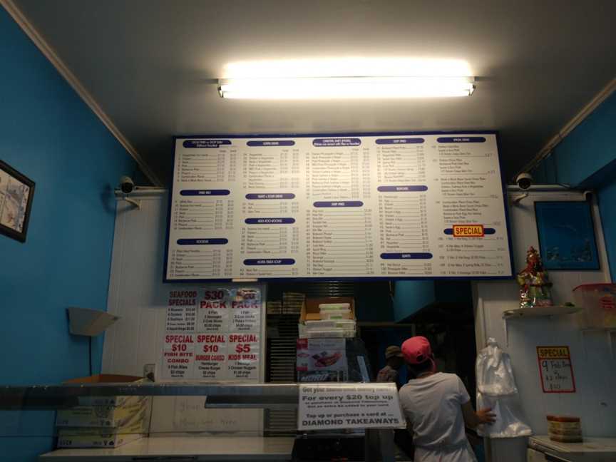 Diamond Takeaways, Tikipunga, New Zealand