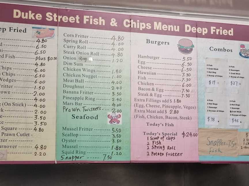 Duke St Fish & Chips, Mahora, New Zealand