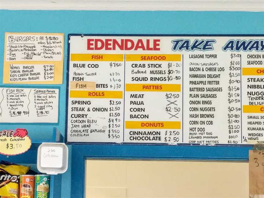 Edendale Takeaways, Edendale, New Zealand