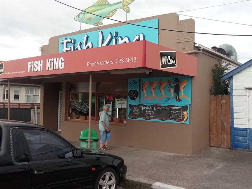 Fish King Takeaway, Feilding, New Zealand