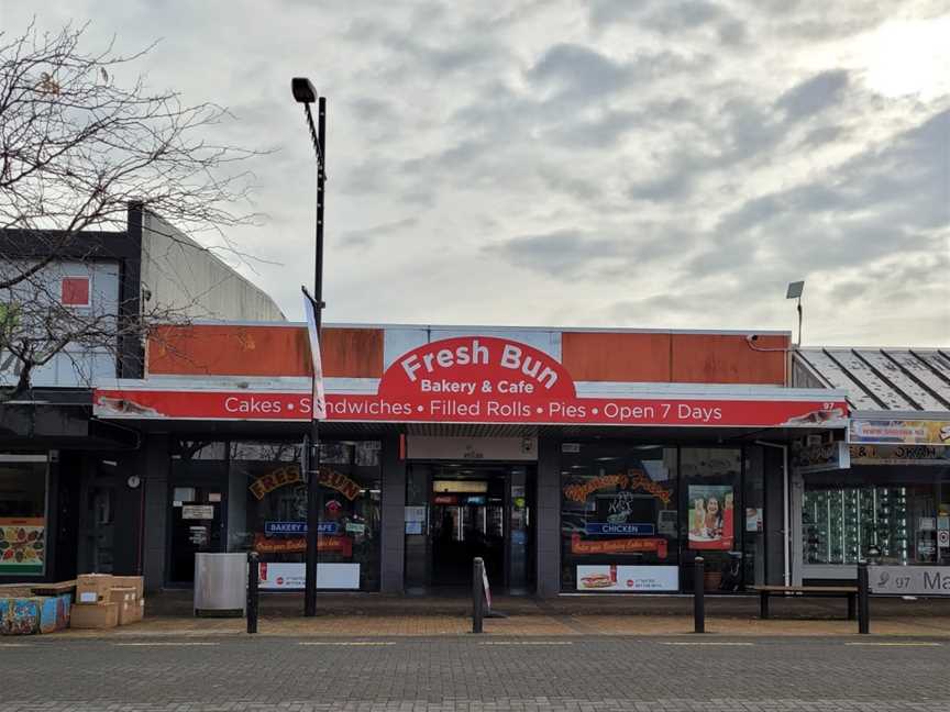 Fresh Bun Bakery & Coffee Shop, Upper Hutt Central, New Zealand