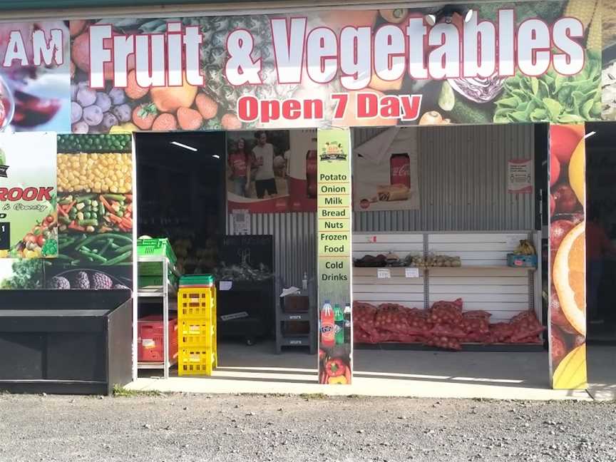 Glenbrook fruit and vegetable shop, Glenbrook, New Zealand