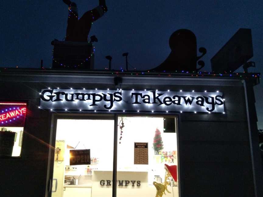 Grumpys takeaways, Westport, New Zealand