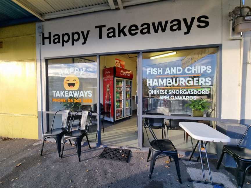 Happy Chinese Takeaways, Whanganui East, New Zealand