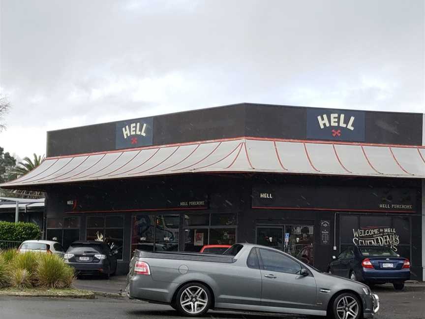 HELL Pizza Pukekohe, Auckland, New Zealand