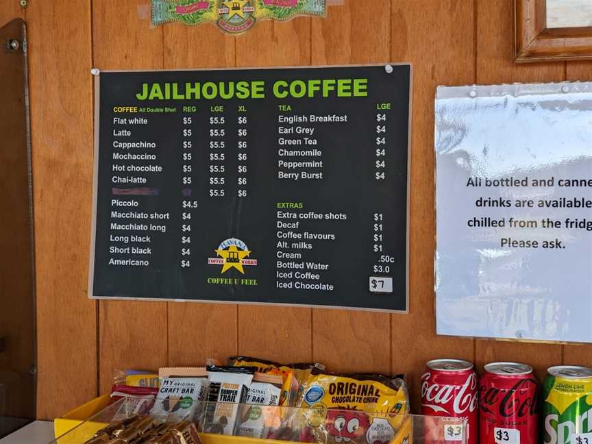 Jailhouse Coffee, Waiouru, New Zealand