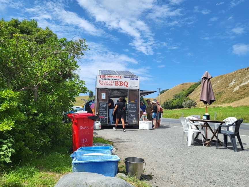 Kaikoura Seafood BBQ Kiosk, Kaikoura Peninsula, New Zealand