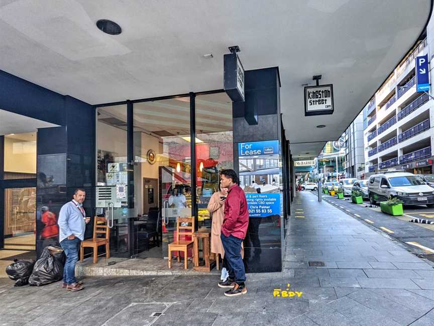 Kingston Street Cafe, Auckland, New Zealand