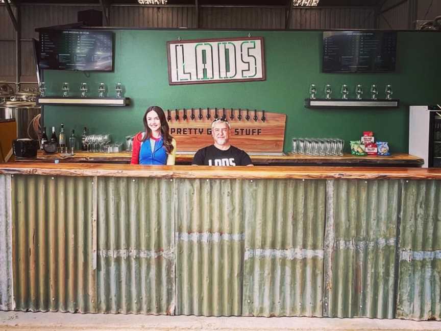 Lads Brewing Company and Craft Beer Bar, Durie Hill, New Zealand