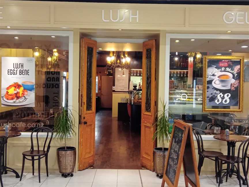 Lush Cafe & Gelato, New Plymouth Central, New Zealand