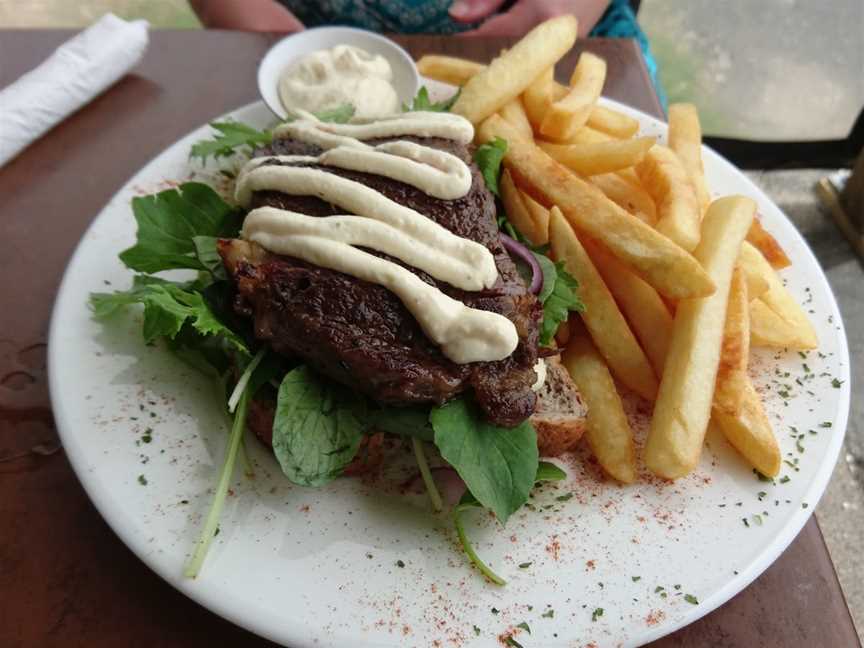 Maraetai Wharf Cafe, Auckland, New Zealand