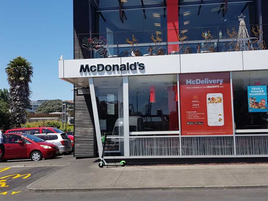 McDonald's Quay Street, Auckland, New Zealand