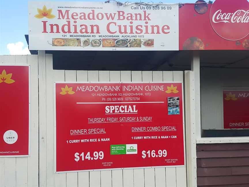 Meadowbank Indian Cuisine, Meadowbank, New Zealand