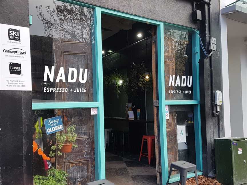 Nadu Espresso and Juice, Newmarket, New Zealand