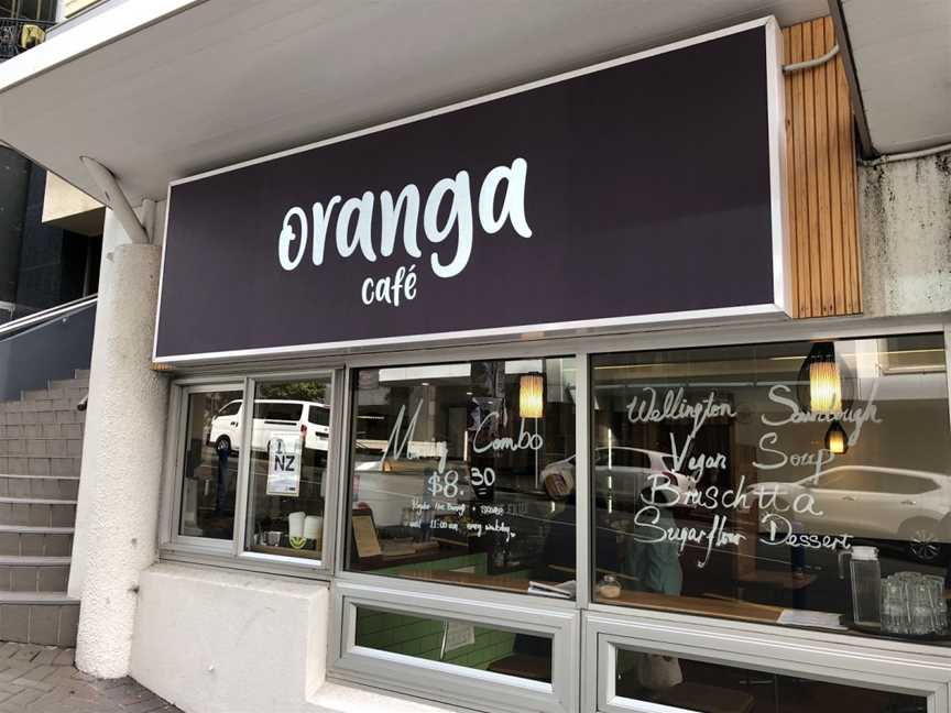 Oranga cafe, Wellington Central, New Zealand