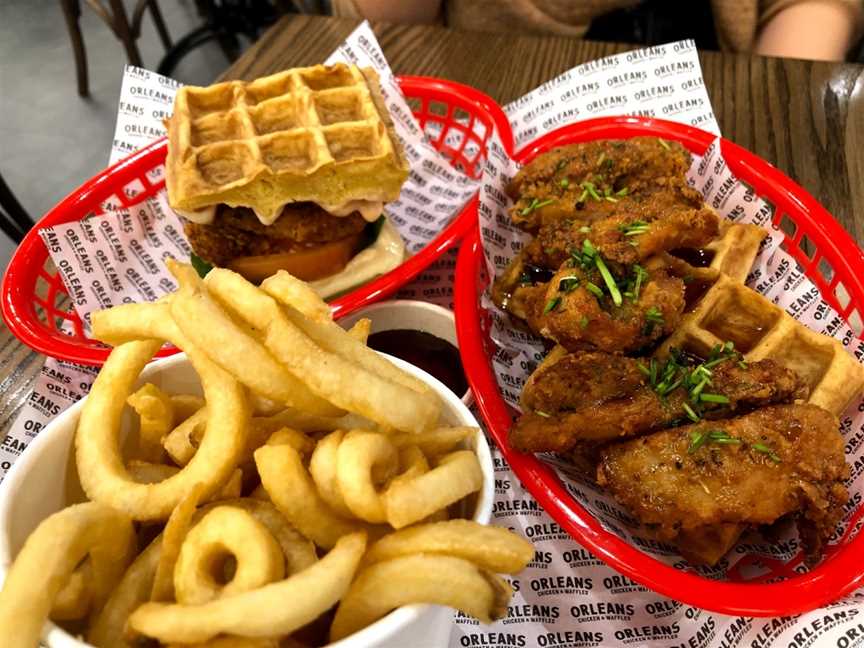 Orleans Chicken & Waffles, Auckland Airport, New Zealand