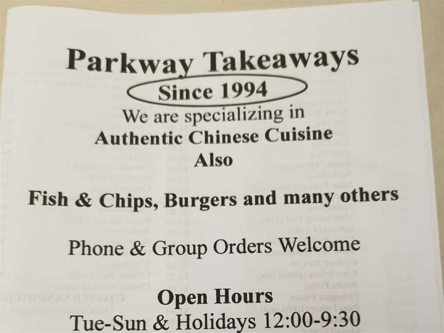 Parkway Takeaways, Wainuiomata, New Zealand