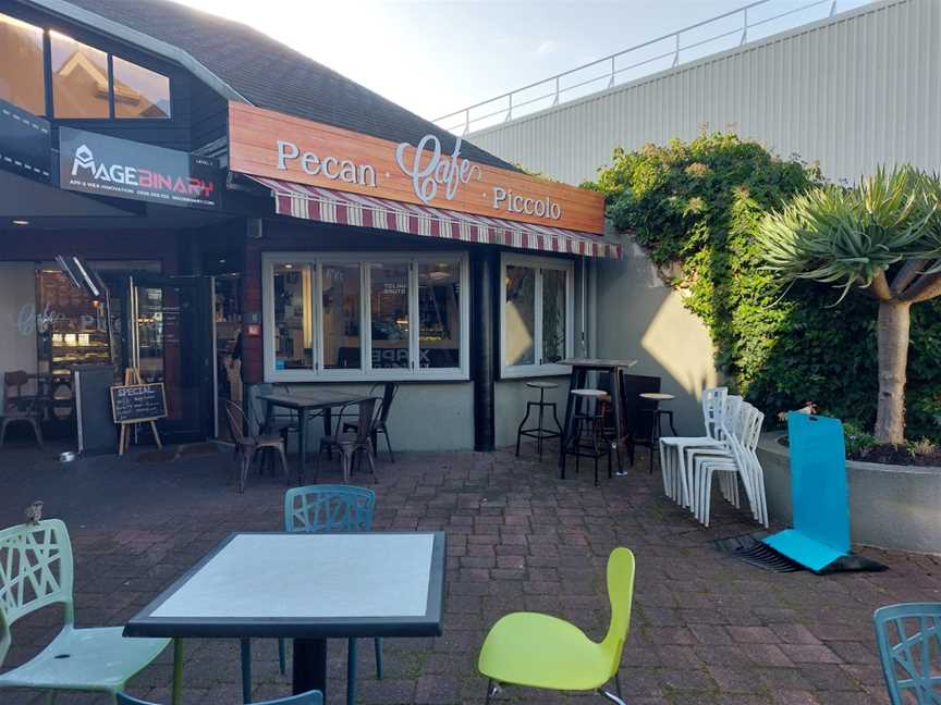 Pecan piccolo cafe, Milford, New Zealand