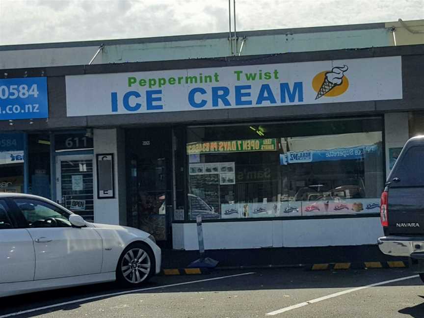 Peppermint Twist Ice Cream Parlour, Auckland, New Zealand