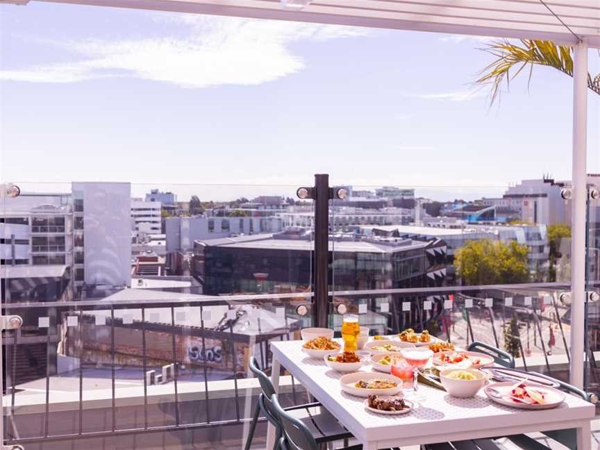 Pink Lady Rooftop, Christchurch, New Zealand