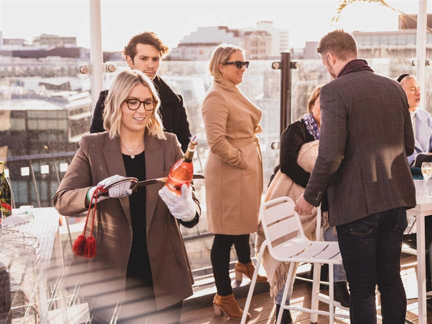 Pink Lady Rooftop, Christchurch, New Zealand