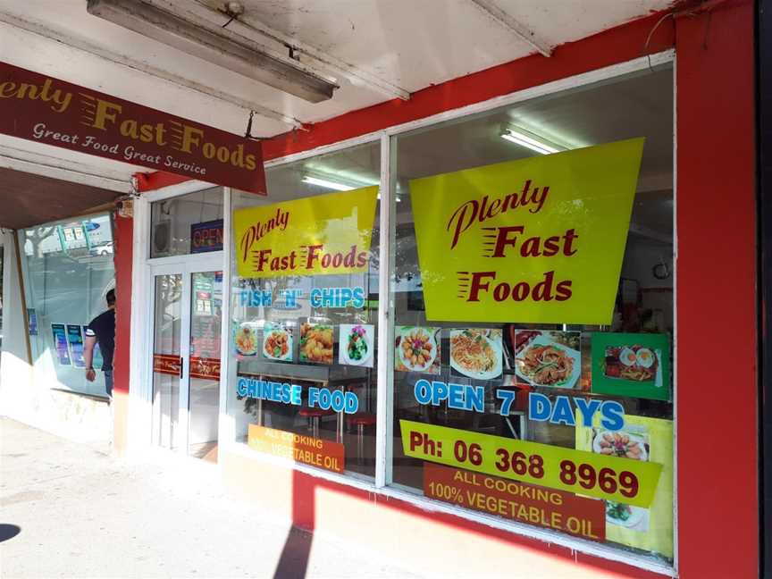 Plenty Fast Foods, Levin, New Zealand