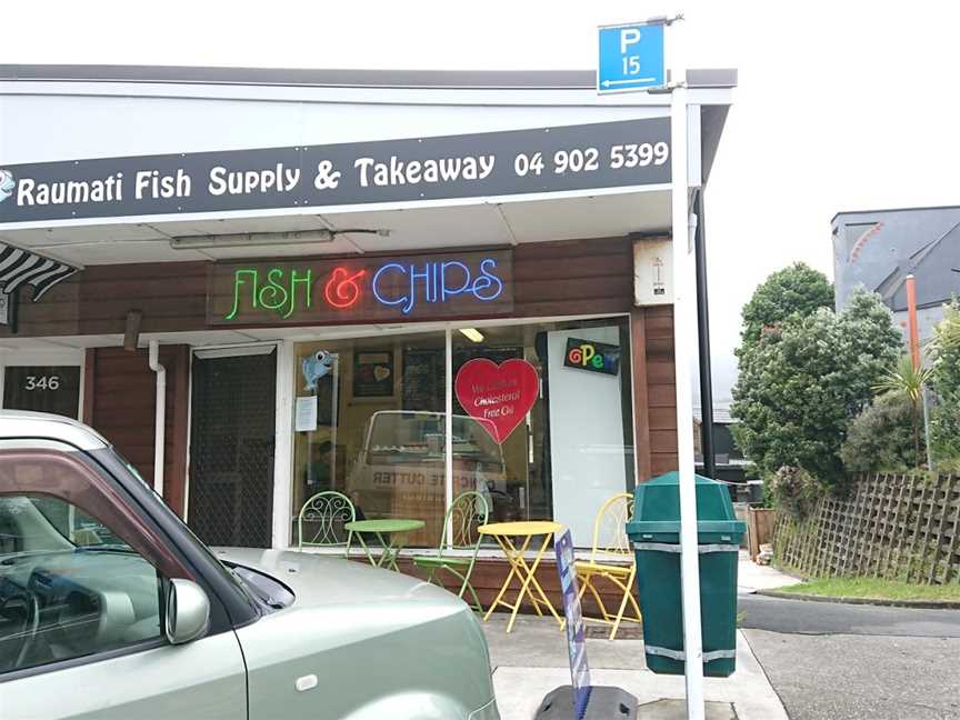 Raumati Fish Supply, Raumati Beach, New Zealand