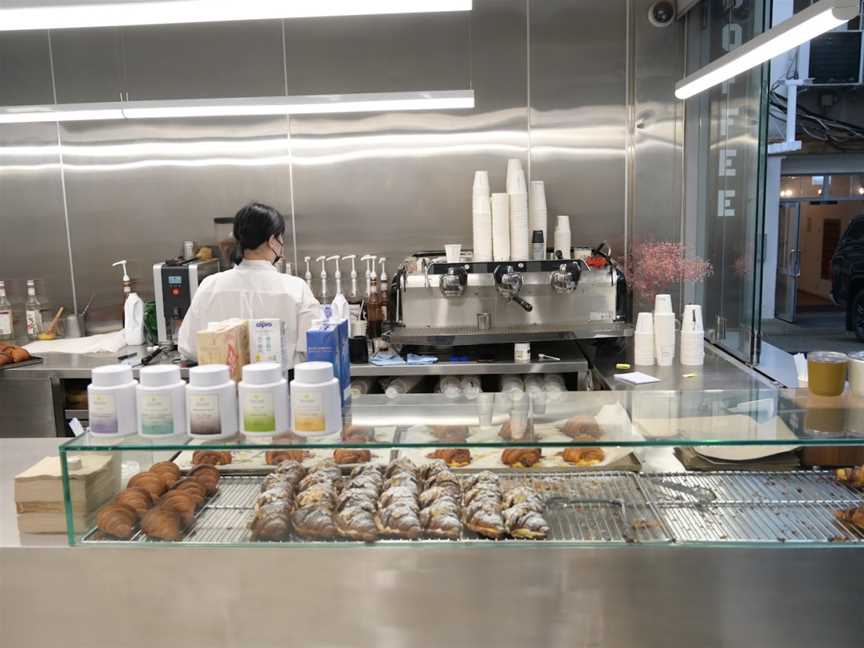 Receptionist coffee, Auckland, New Zealand