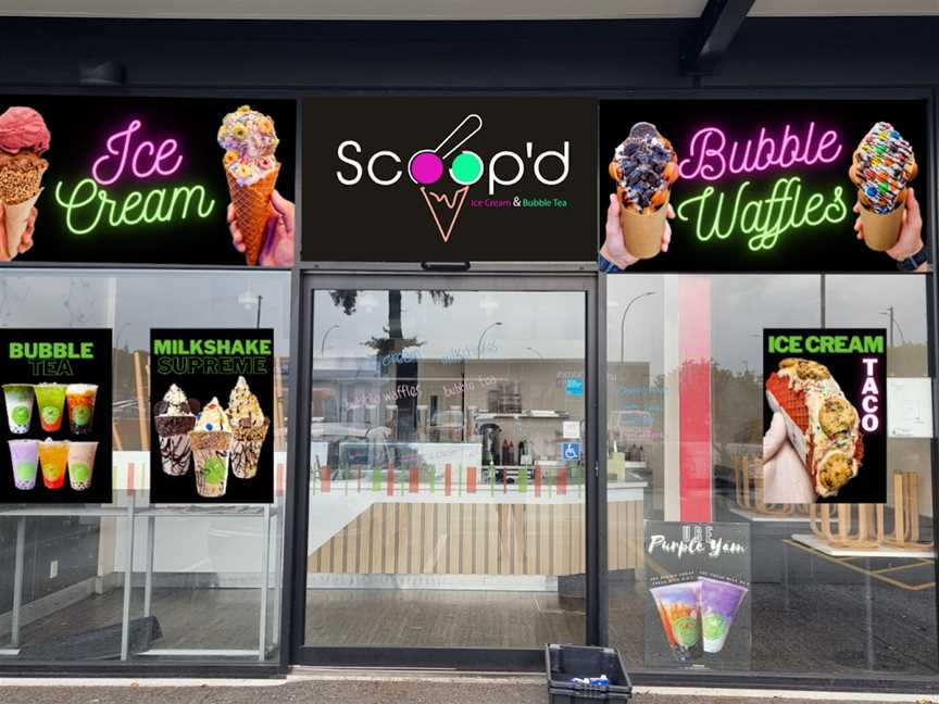 Scoop'd Ice Cream and Bubble Tea, Lynmore, New Zealand