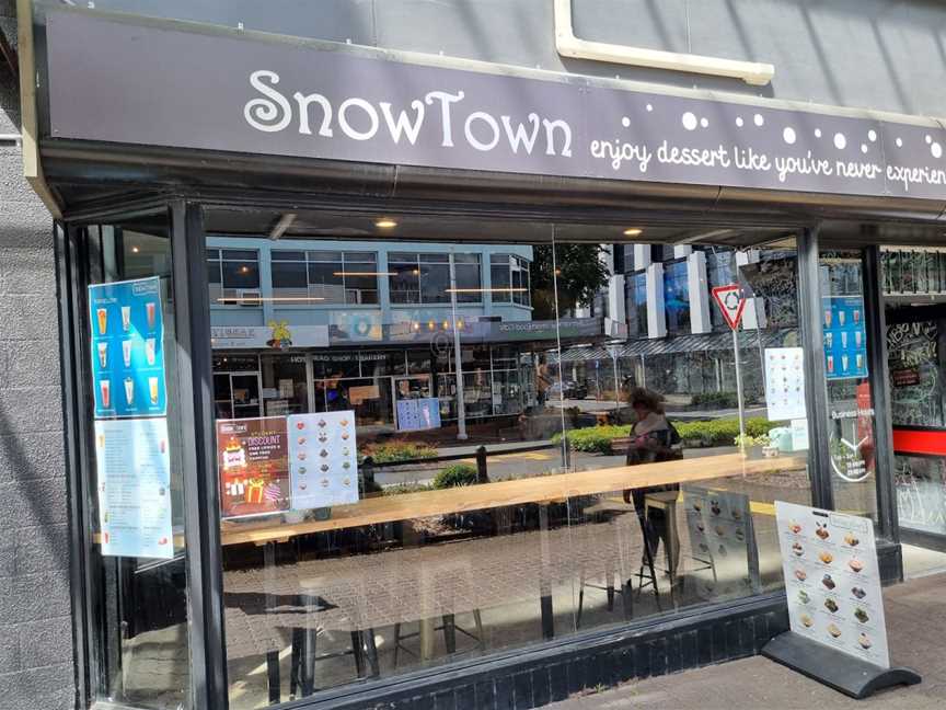 Snow Town, Hamilton Central, New Zealand