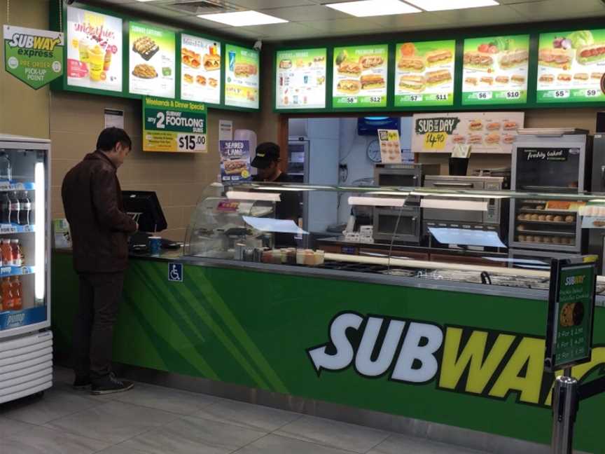 Subway Sylvia park Caltex (Inside caltex), Mount Wellington., Mount Wellington, New Zealand