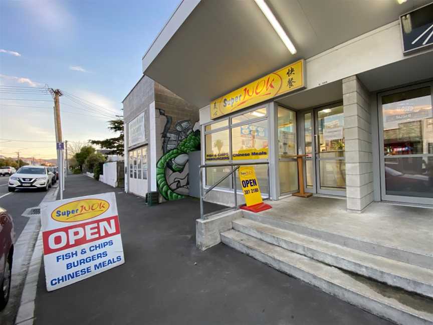 Super Wok Chinese Takeaway, Edgeware, New Zealand