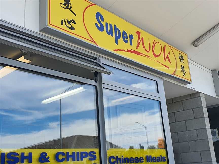 Super Wok Chinese Takeaway, Edgeware, New Zealand