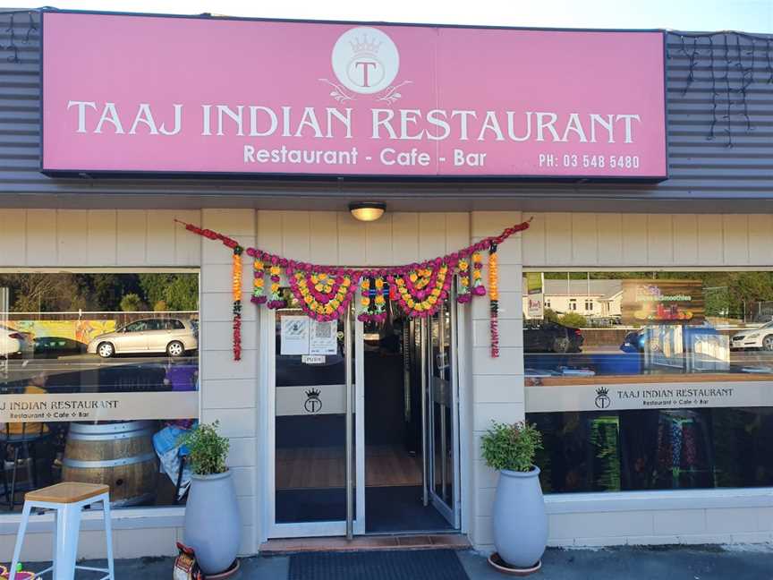 Taaj Indian Restaurant & Cafe, Nelson, New Zealand