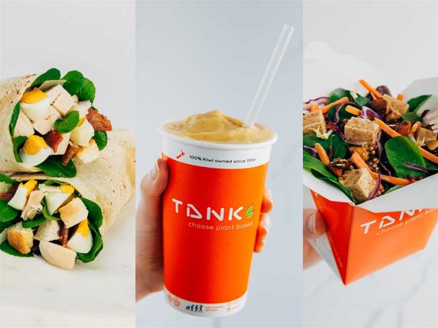 TANK Onewa Road - Smoothies, Raw Juices, Salads & Wraps, Northcote, New Zealand