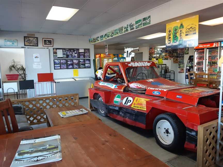 Tasman Cafe and Indian takeaway, Foxton, New Zealand