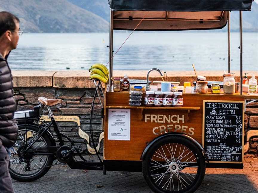 The Tricycle QT - French Crepes, Queenstown, New Zealand