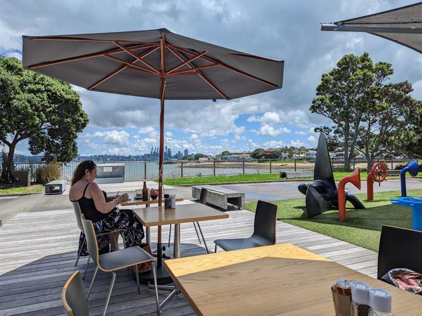 Torpedo Bay Cafe, Devonport, New Zealand