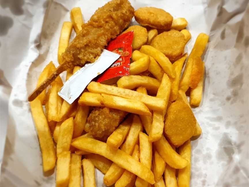 Wilson Road Fish Shop, Waihi Beach, New Zealand