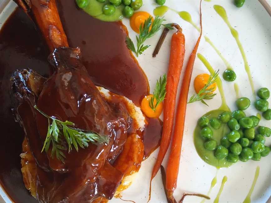 Chef Michelle's decade long delight Lamb shank