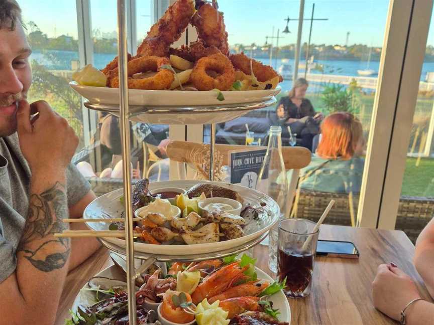 Our Signature dish! 
Seafood Tower for 2