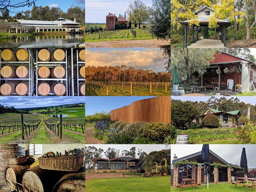 WA Wineries Montage