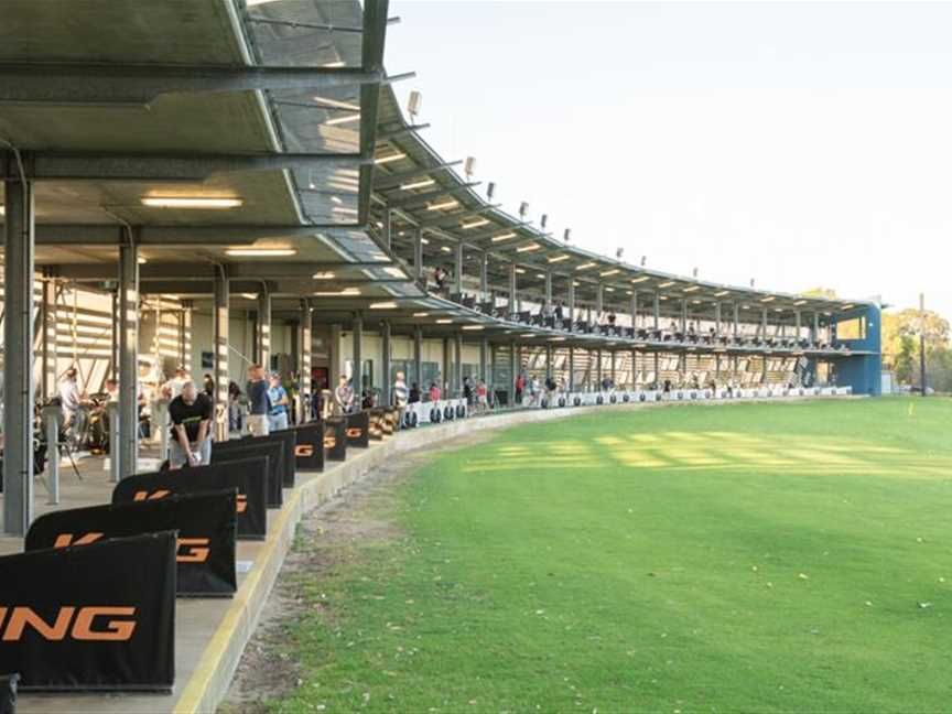 the swing driving range