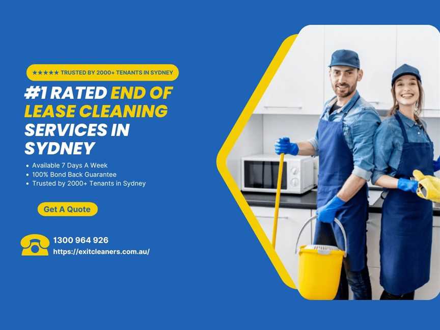 Professional End Of Lease Cleaners in Sydney