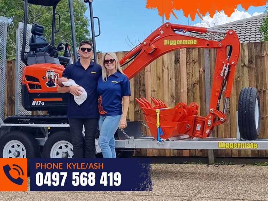 Diggermate Mini Excavator Hire Birkdale, Business directory in Birkdale