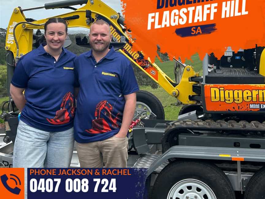 Diggermate Mini Excavator Hire Flagstaff Hill, Business directory in Panorama